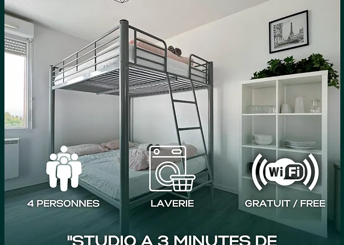 Le 82 - Studio Pour 4 A 3 Minutes De Disneyland Paris
